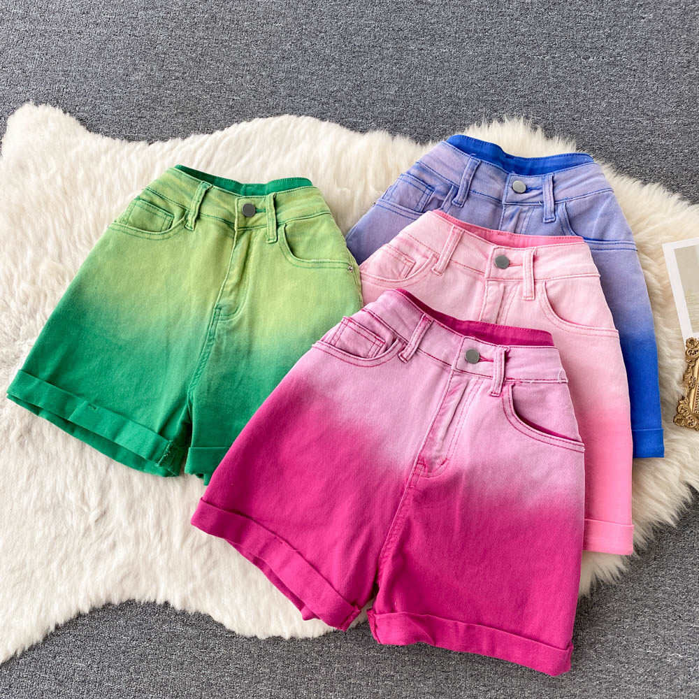 Melany dual tone shorts