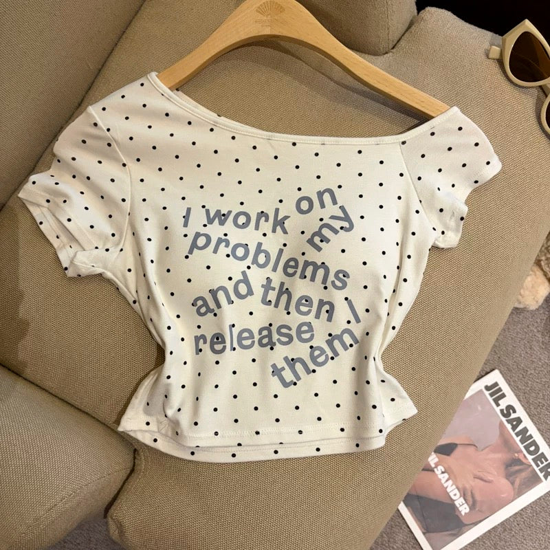 Cute Chaos Built-in Bra Top
