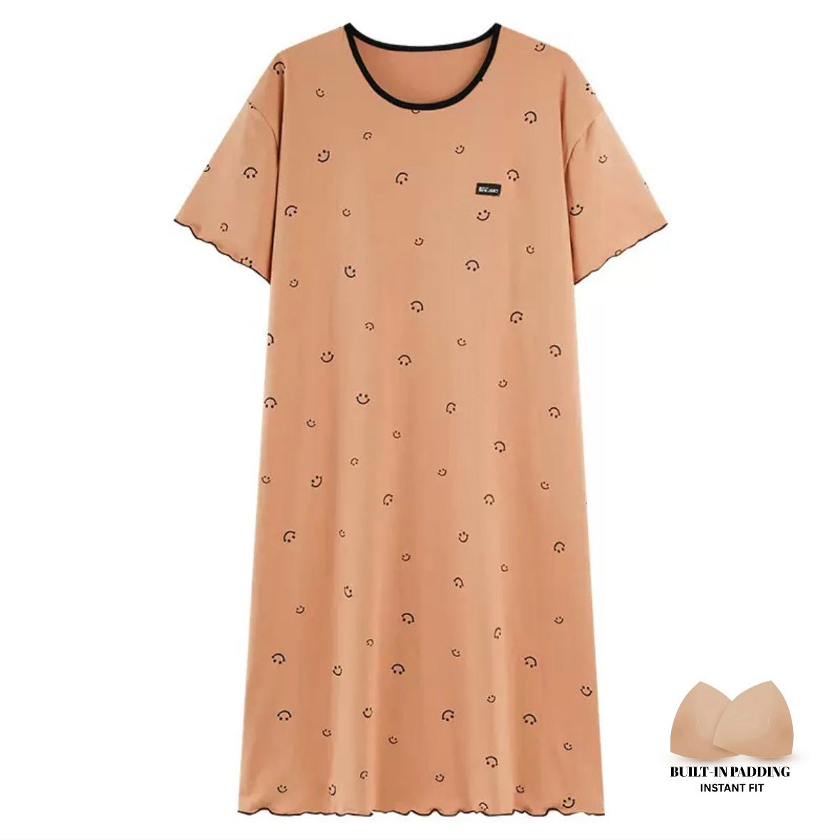 Smiley Days Padded NIght Dress