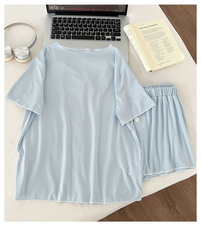 Blue Cuddles Padded Nightsuit Set - 3pc Set