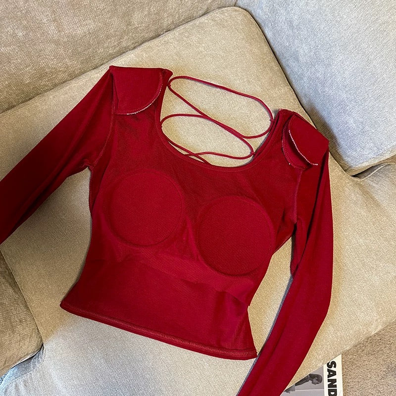 Firecurve Built-In Bra Tshirt