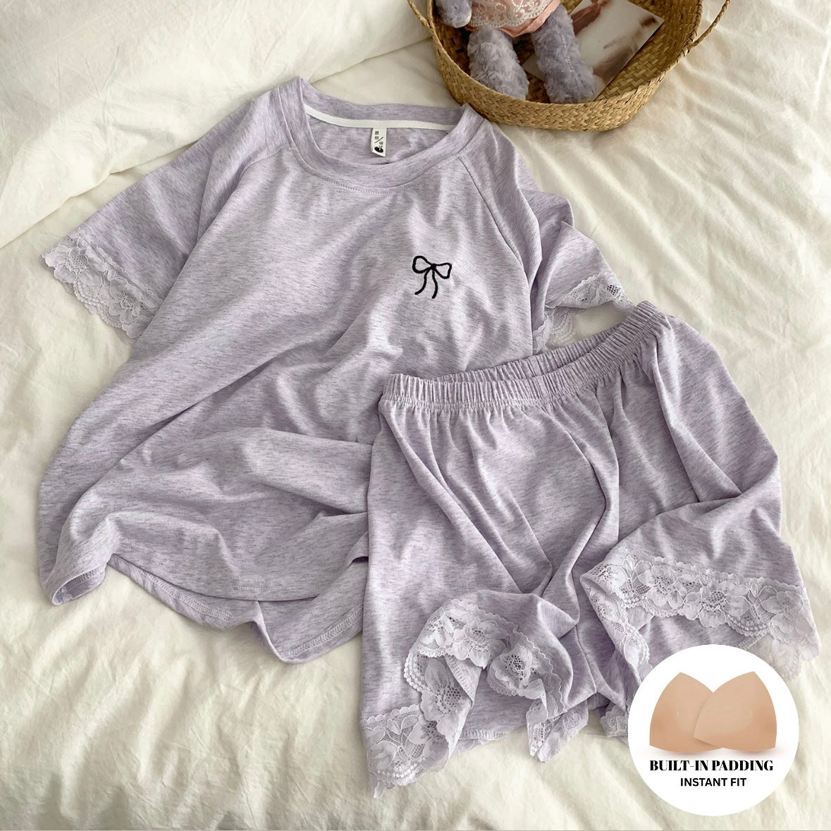 Honey Glow Padded Nightsuit Set
