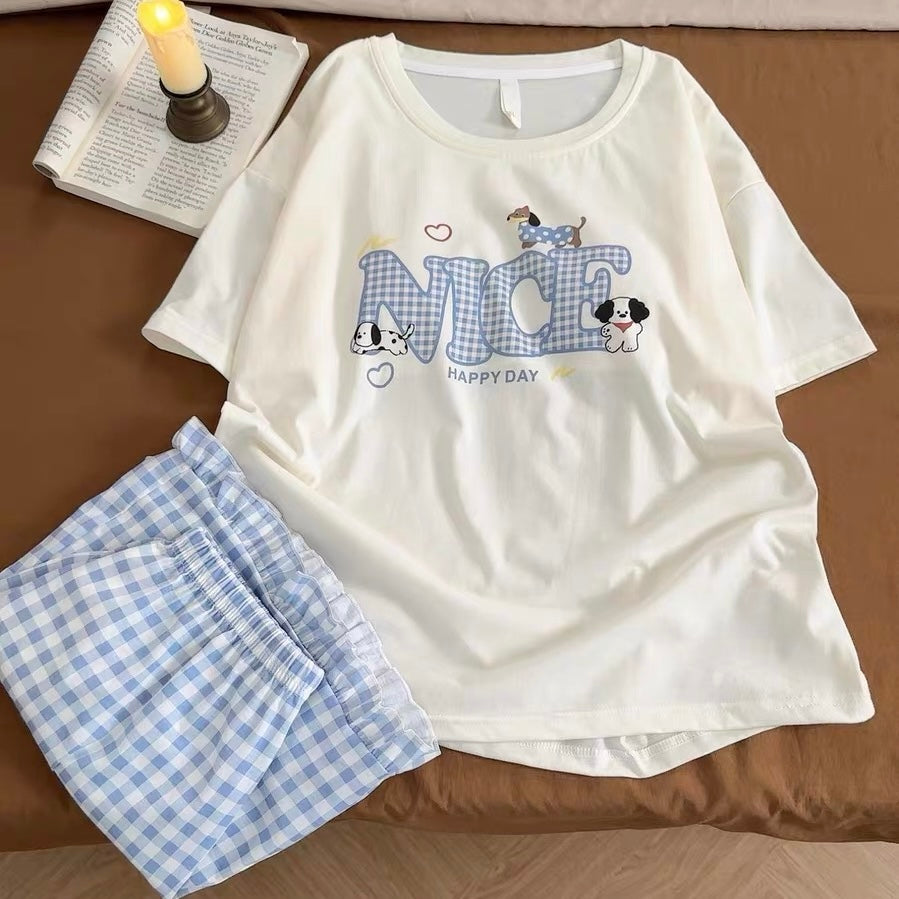 Mini Dachshund Padded Nightsuit Set