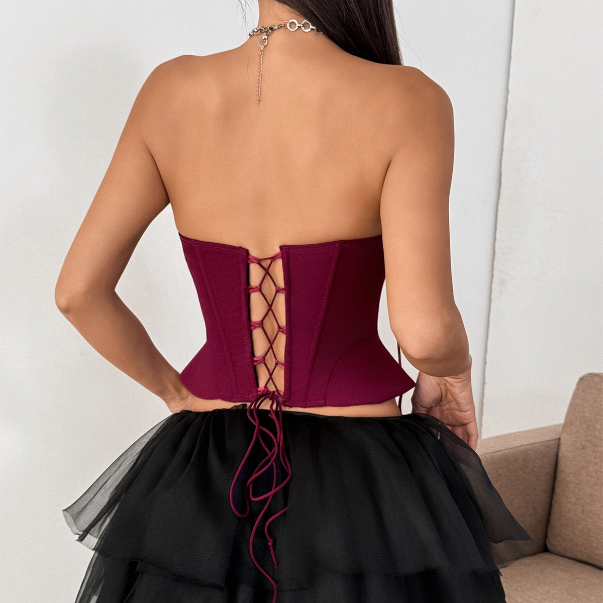 Velvet Vixen Corset Top