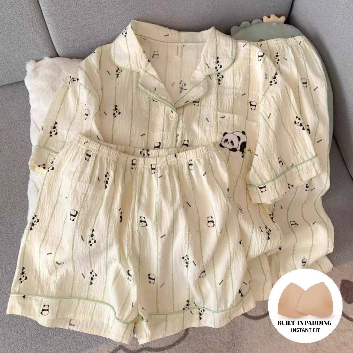 Zenboo Padded Nightsuit -3pcs Set