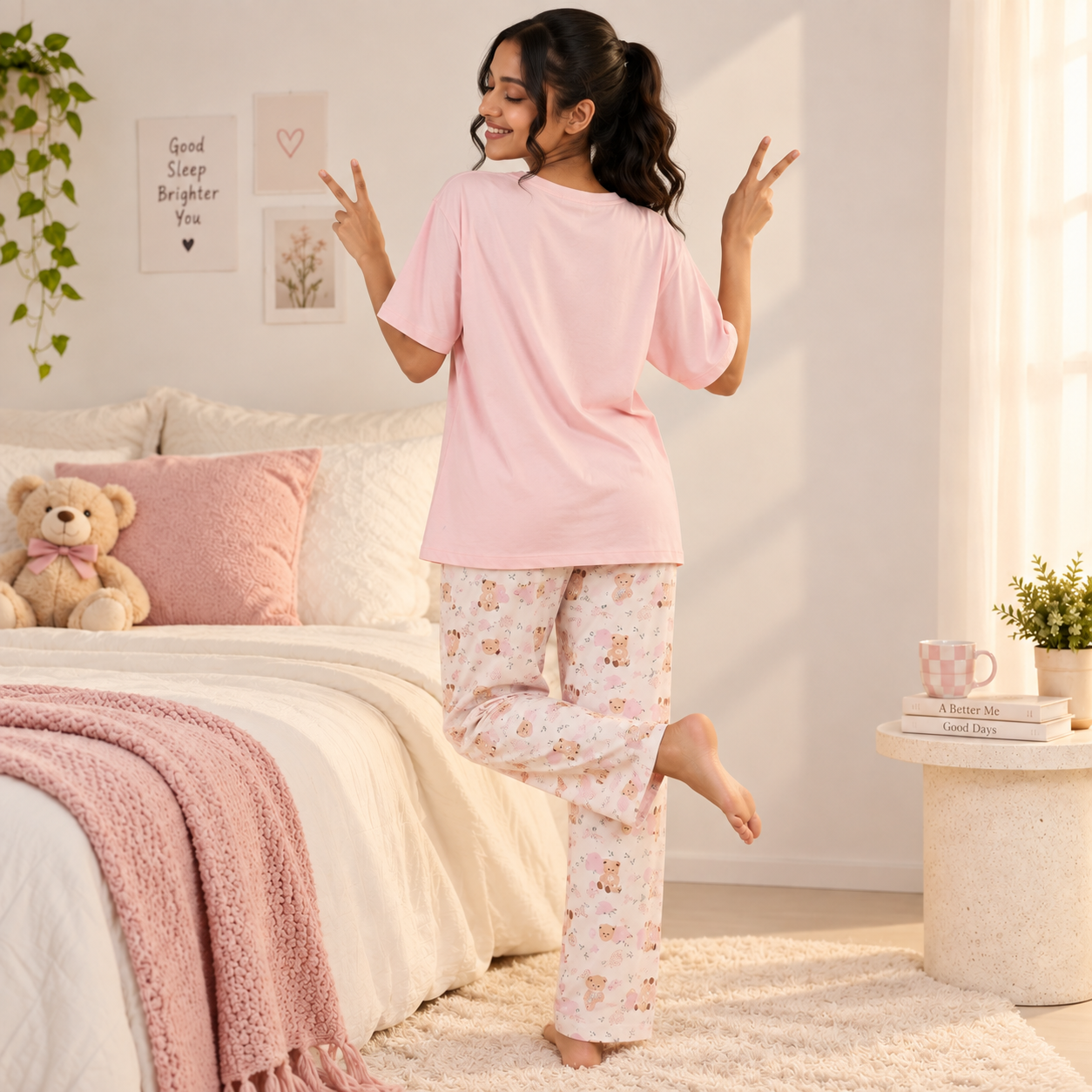 Nap Bear Padded Nightsuit Set
