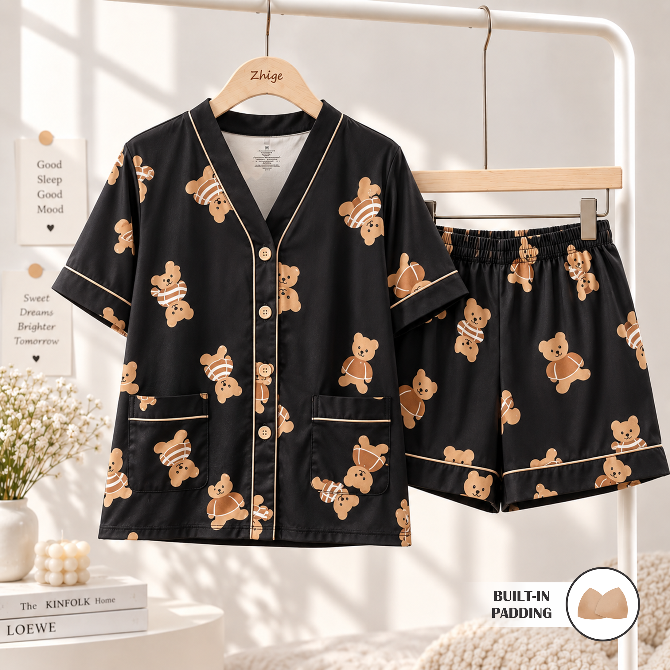 Honey Cub Padded Nightsuit Set