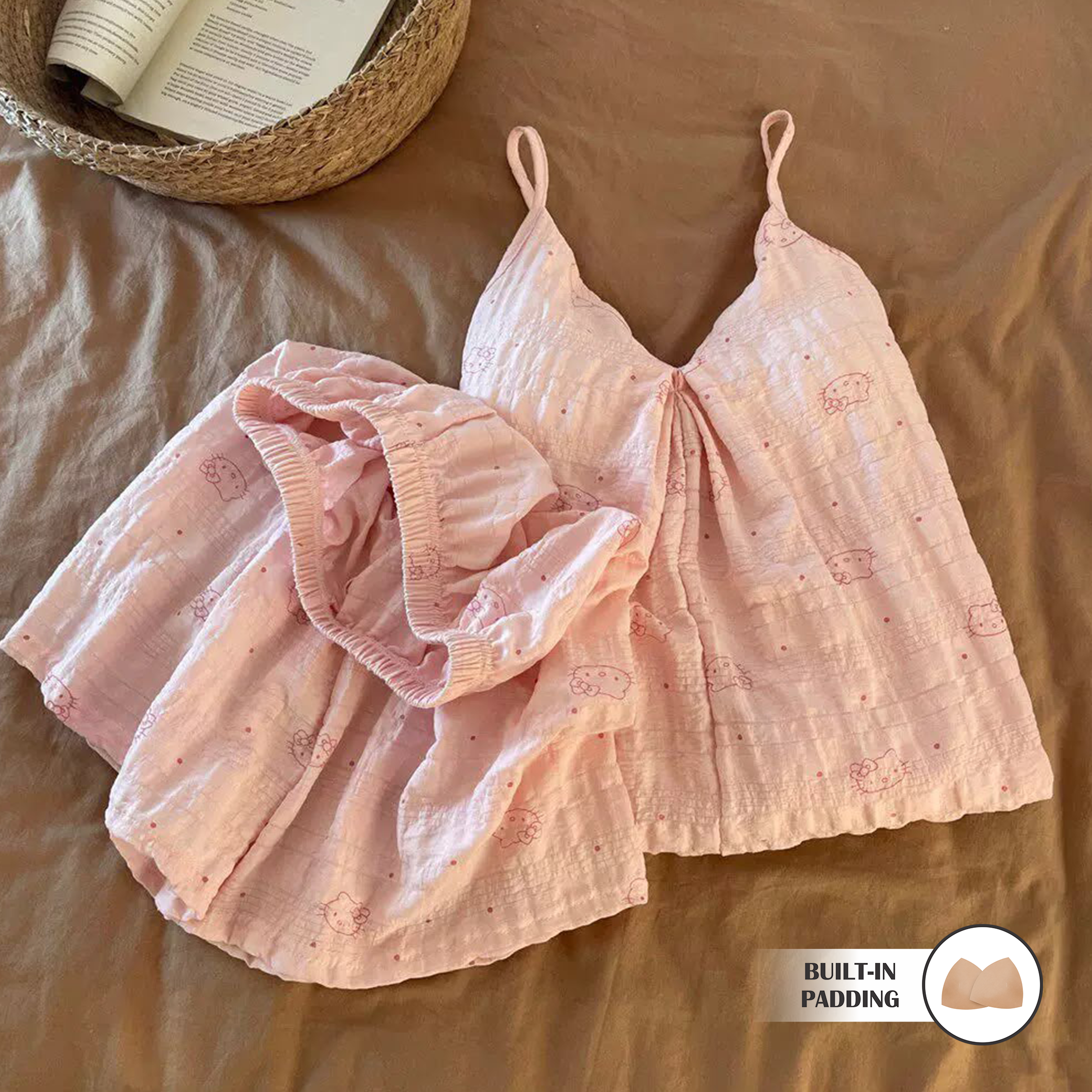 Petite Bloom Padded NightSuit Set