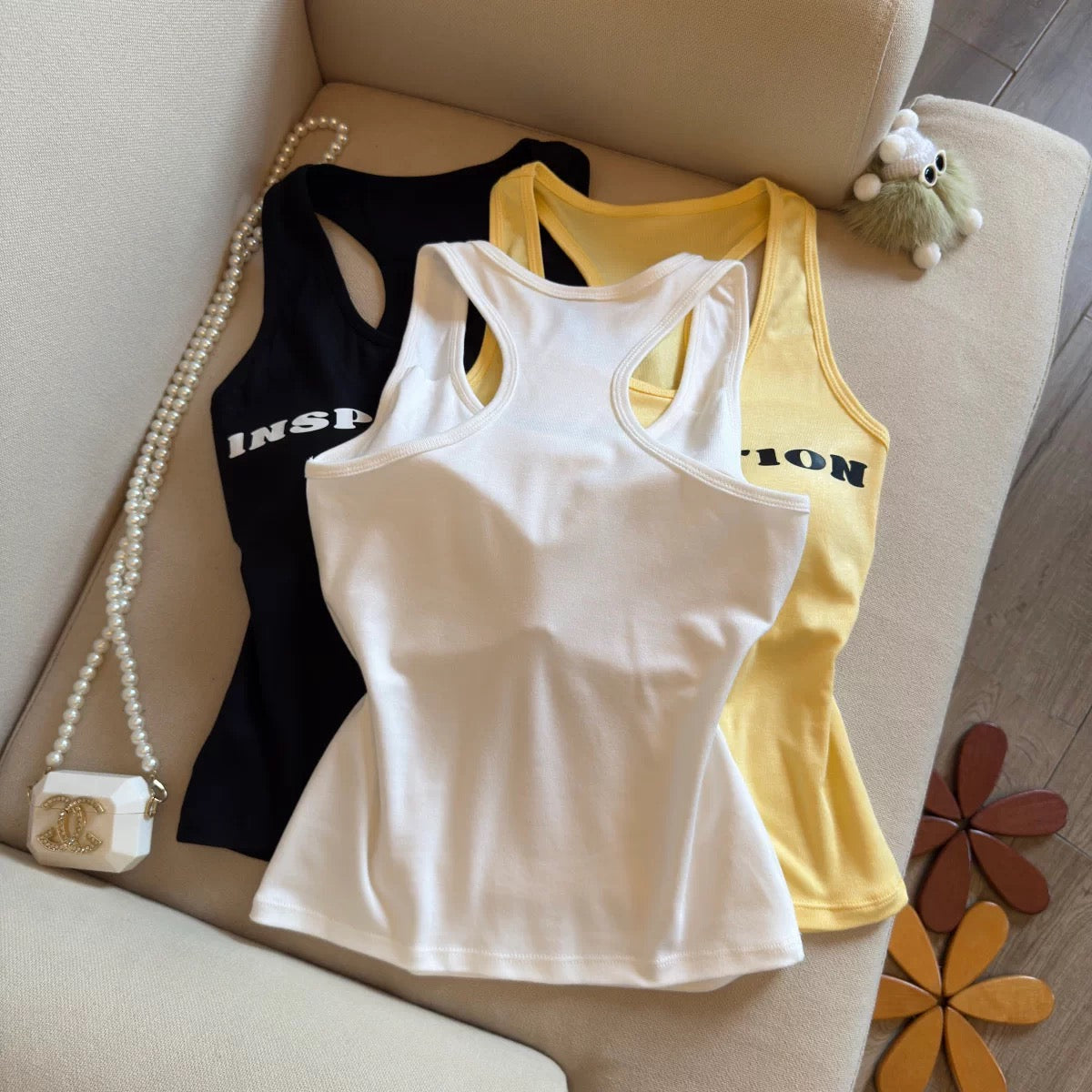 Bold Inspire Racerback Built-in Bra Top