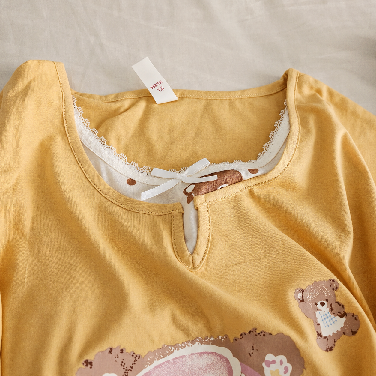 Playtime Teddy Padded Nightsuit Set