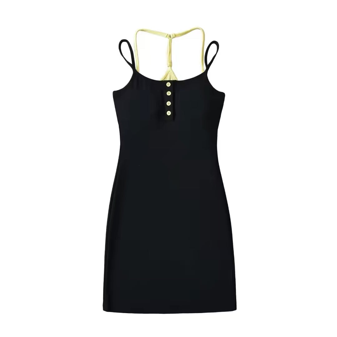 Sugarplum Built-In Bra Cami Dress