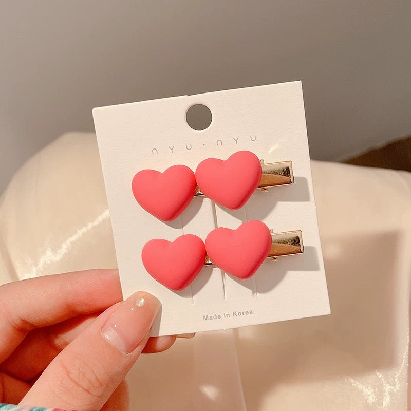 Pretty In Pink Hair Clip ( Mix Pack of 6 Clips )