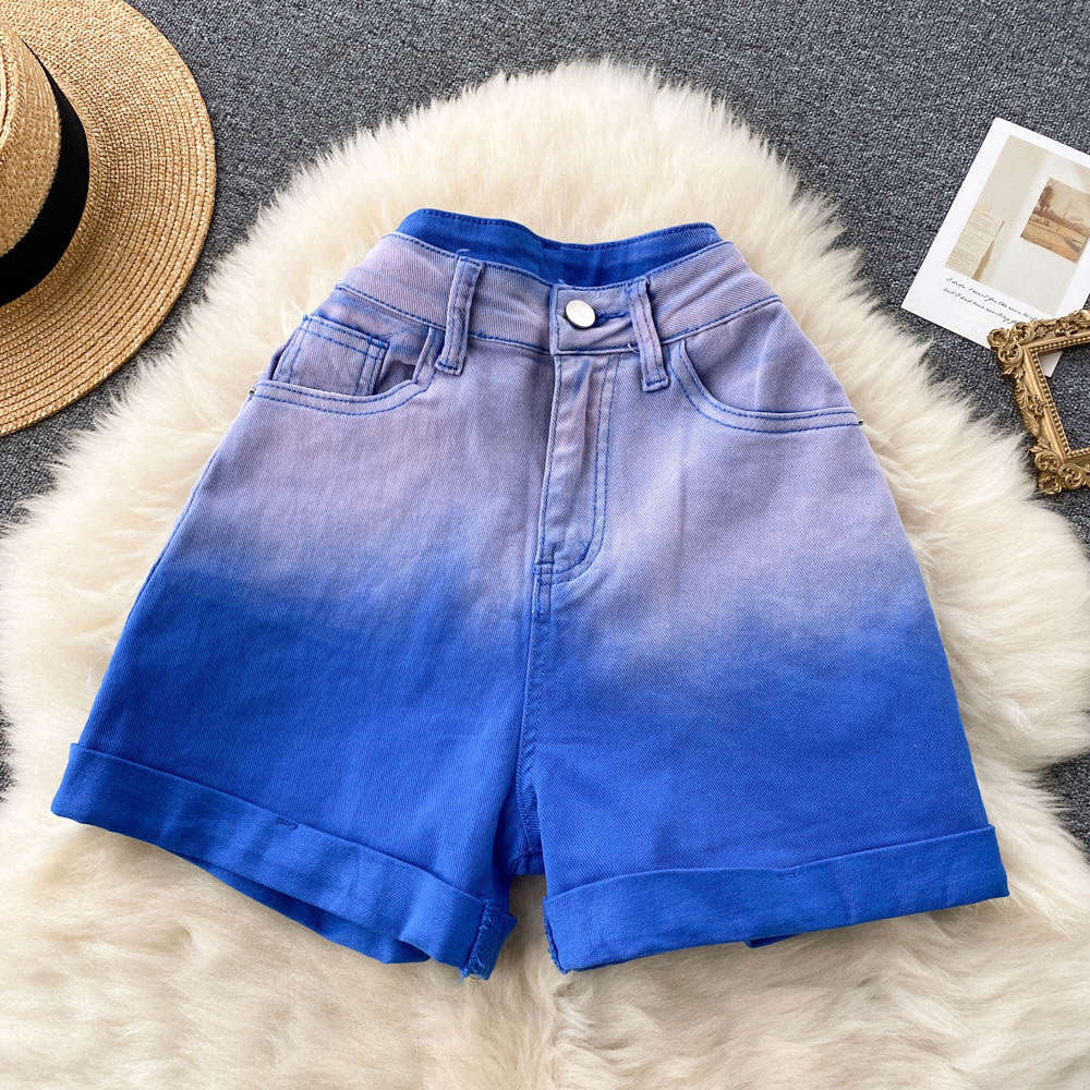 Melany dual tone shorts