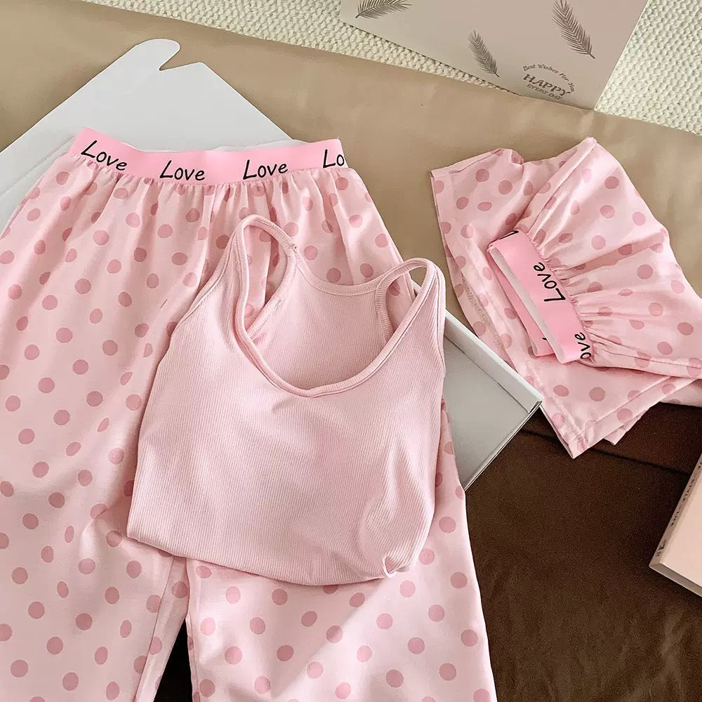 Pinkie Promise Padded Lounge Set - 3pc Set