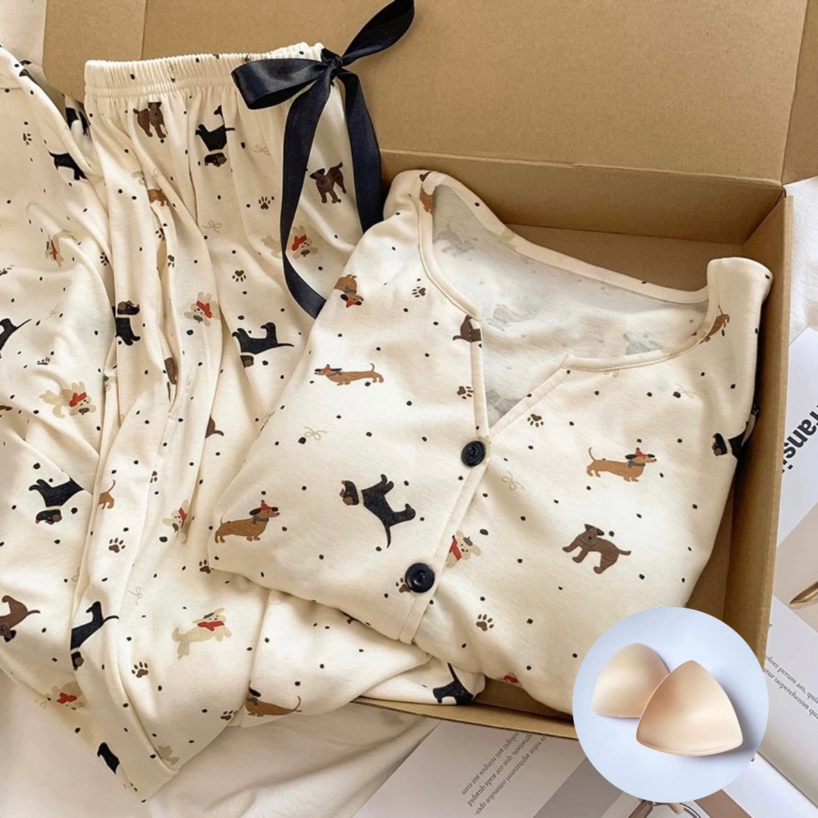 Pawfect Padded Nightsuit Set