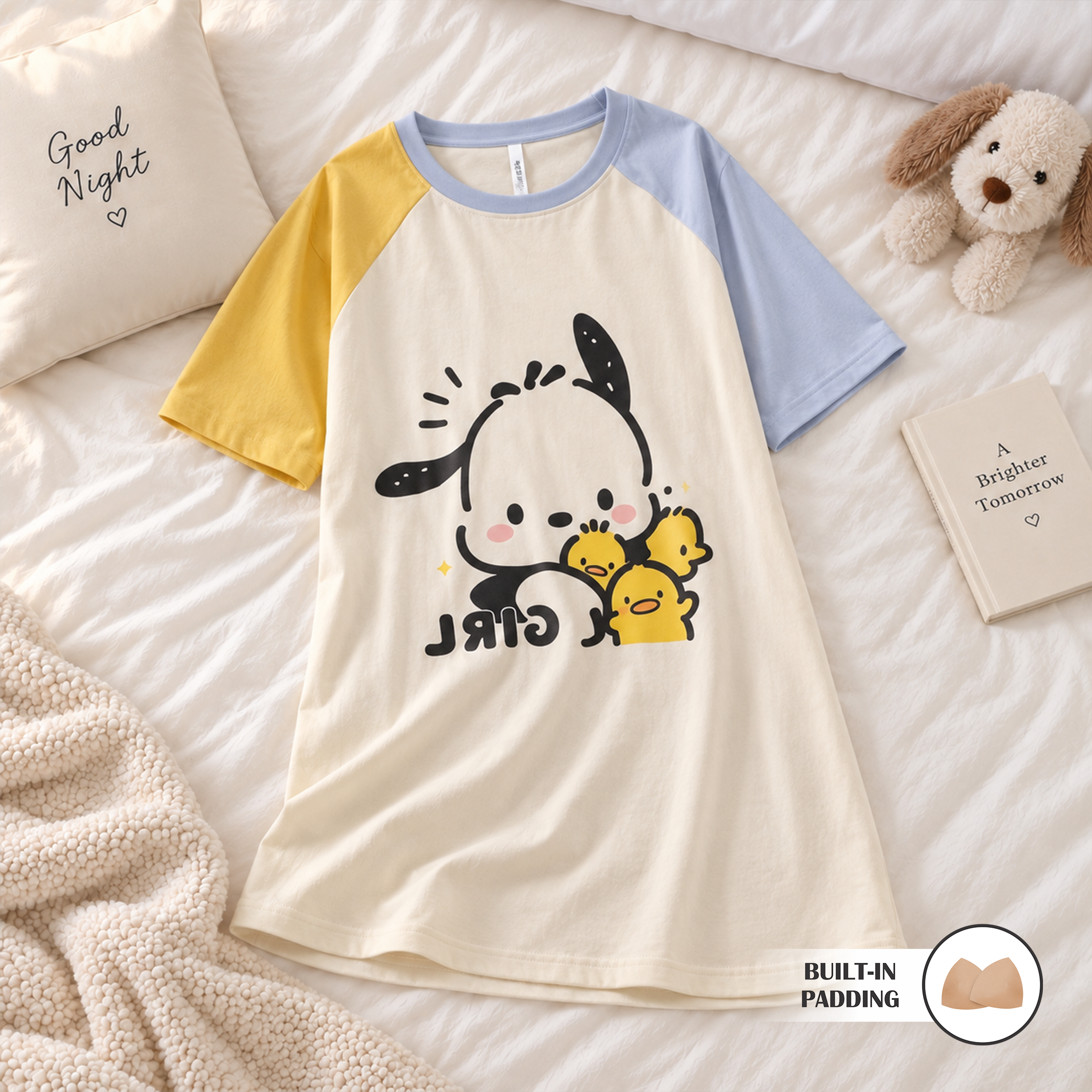 Sunny Paws Padded Night Dress