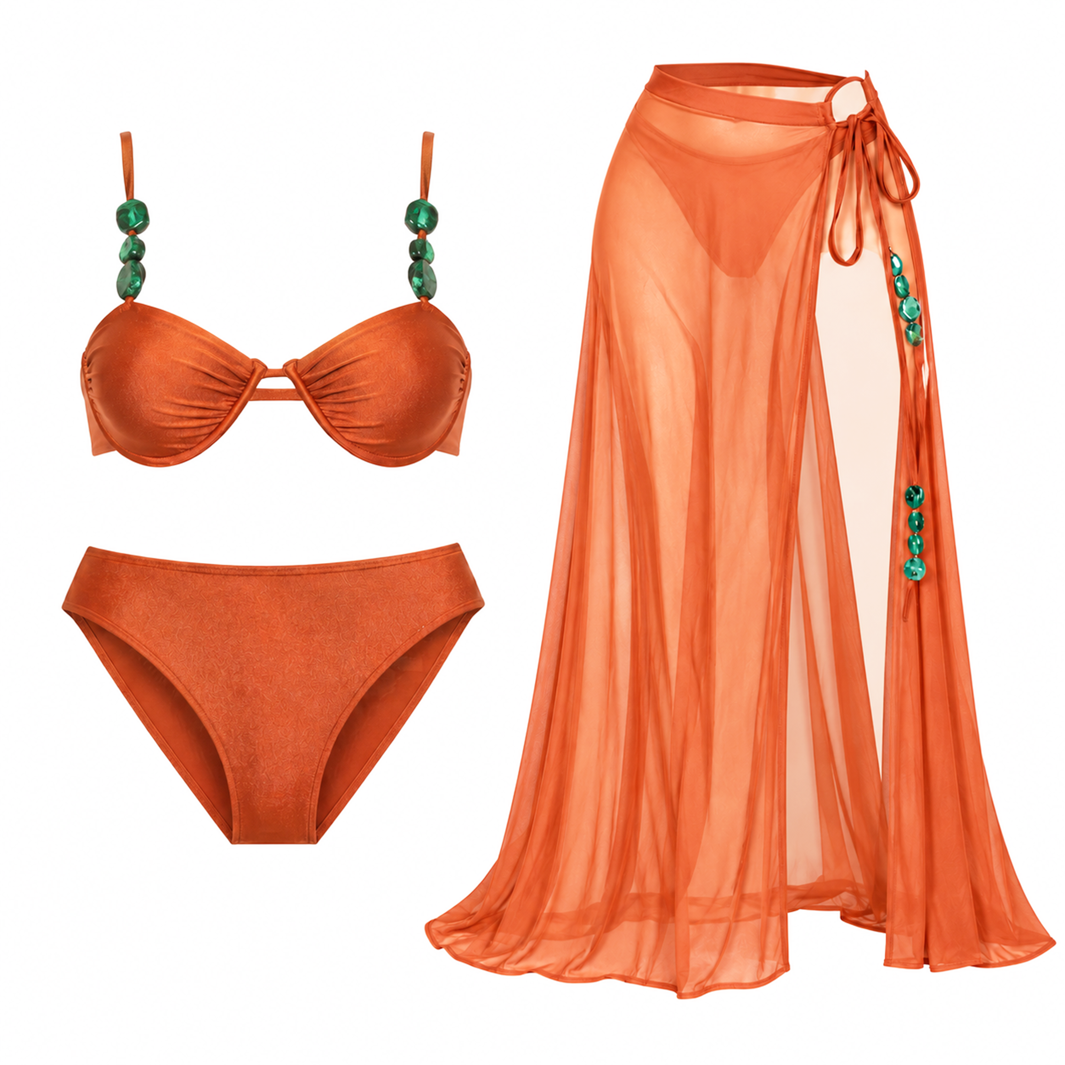 Solstice Luxe 3-Piece Swimwear Set