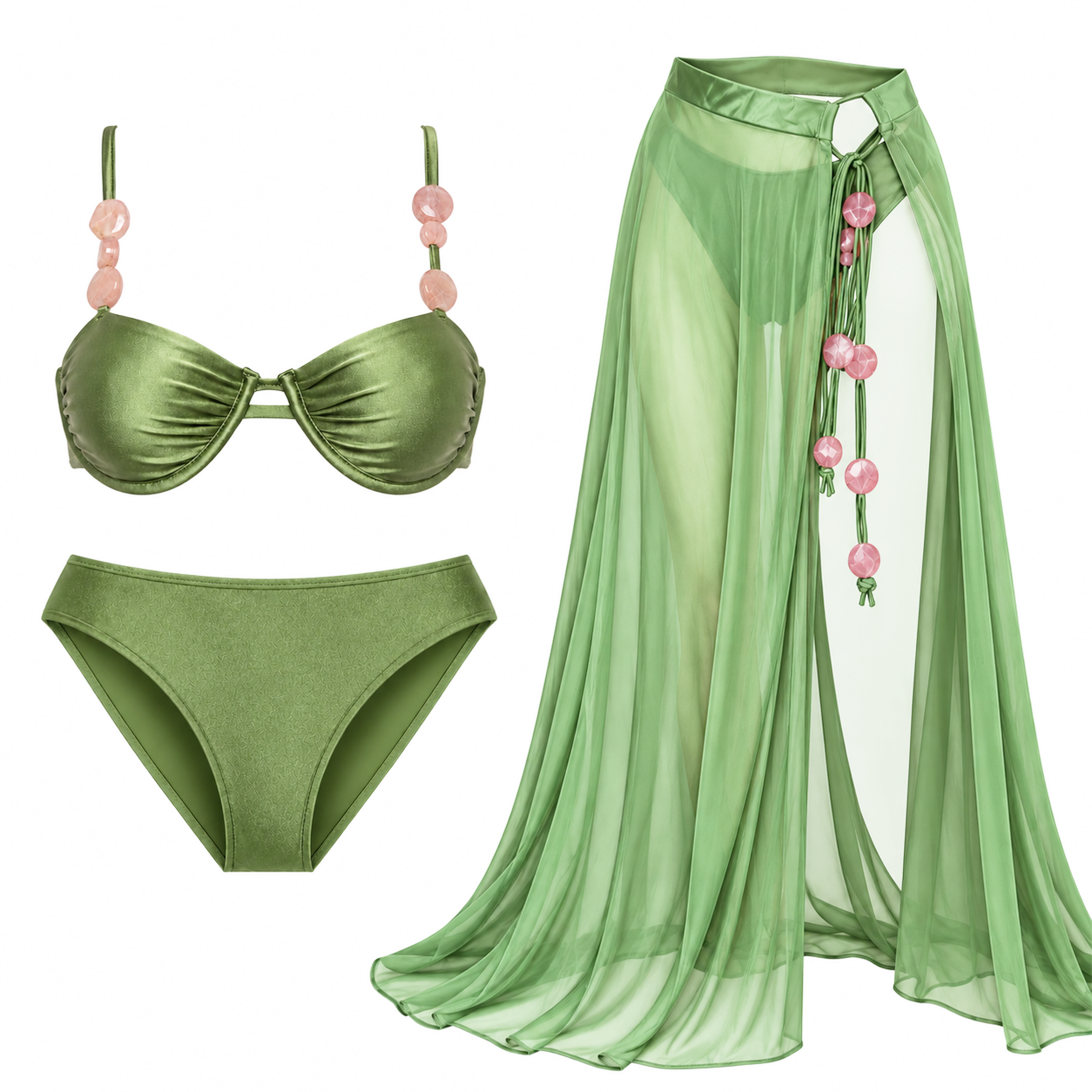 Solstice Luxe 3-Piece Swimwear Set