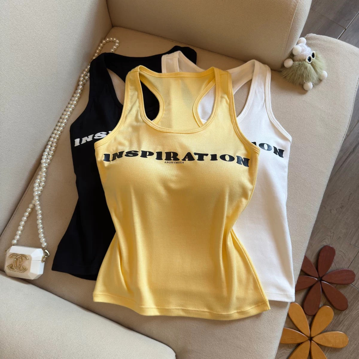 Bold Inspire Racerback Built-in Bra Top
