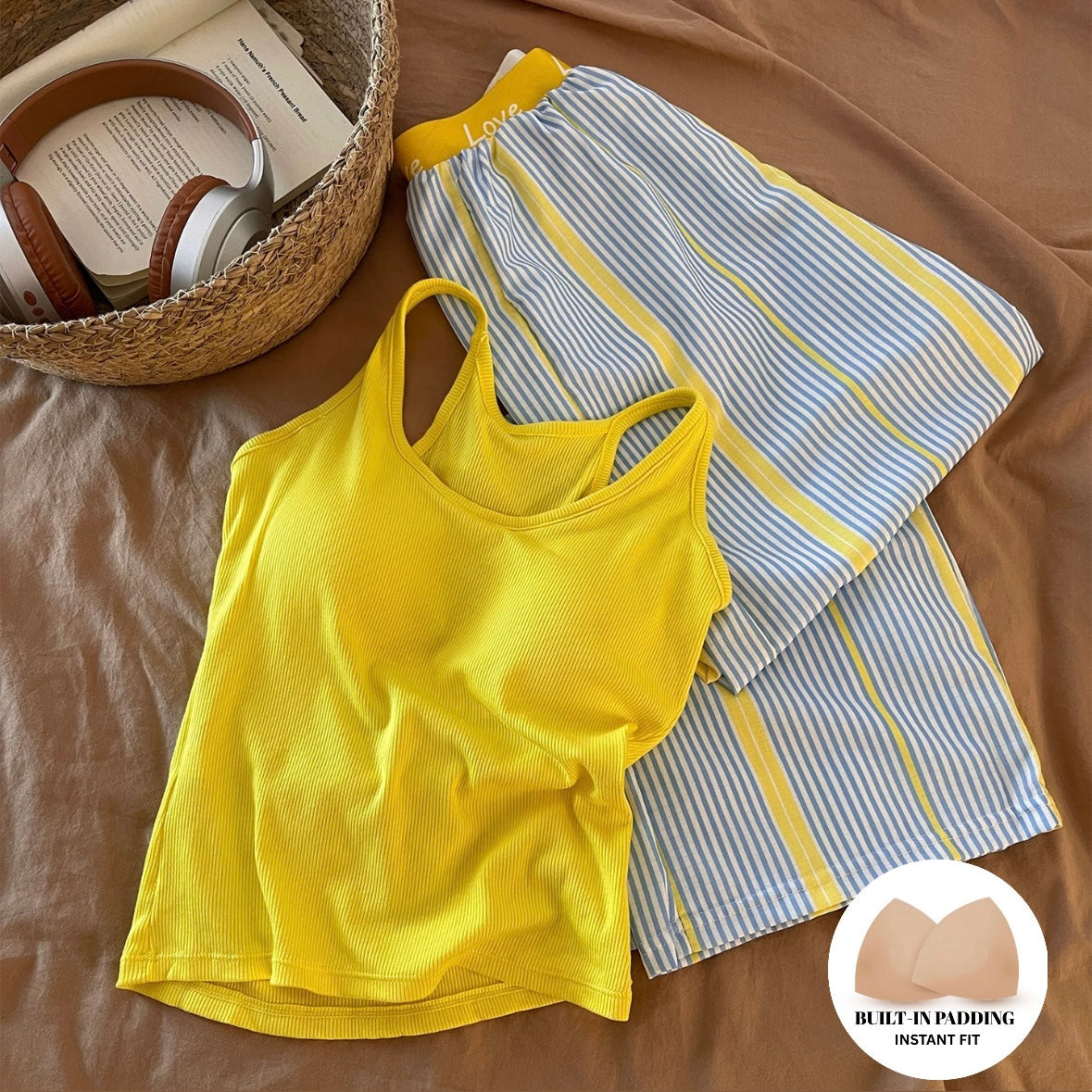 Lemon Sorbet Padded Lounge Set