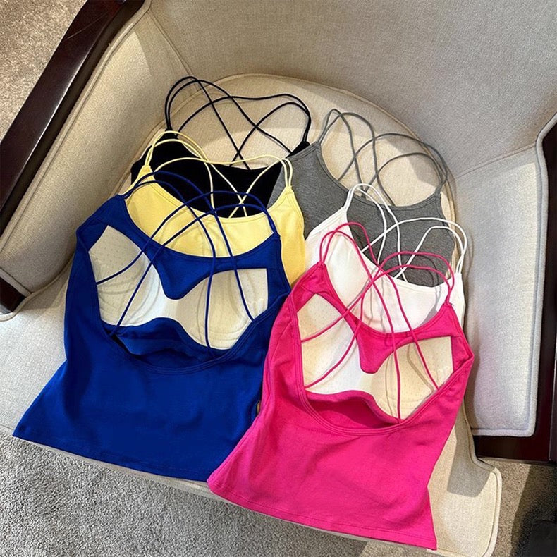 Ivy Backless Built-in Bra Camisole