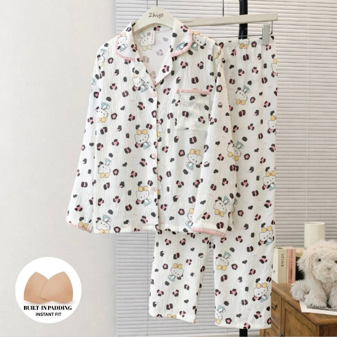 Pinkpurr Dream Padded Nightsuit Set