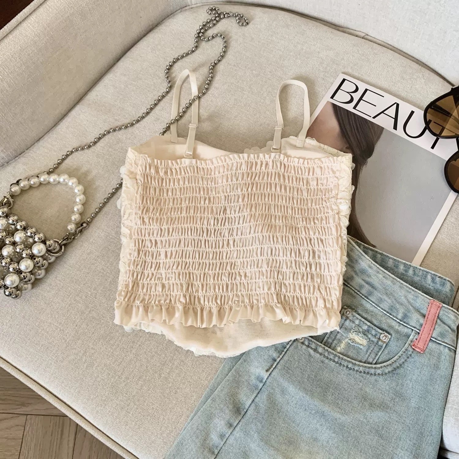 Bloom & Bare  Built-In Bra Top