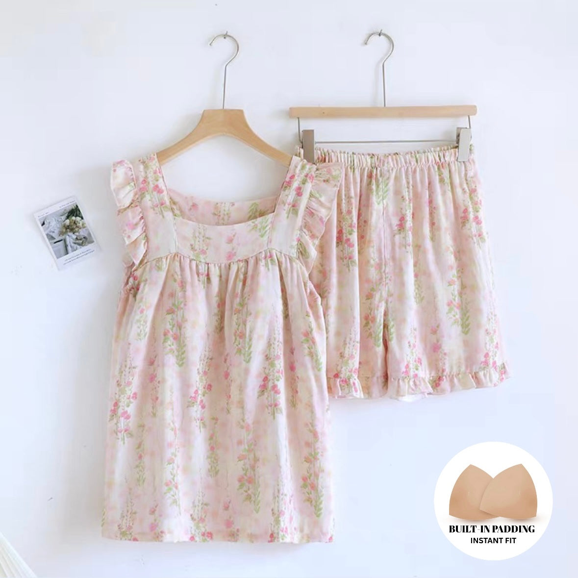 Posie Petal Padded Nightsuit Set