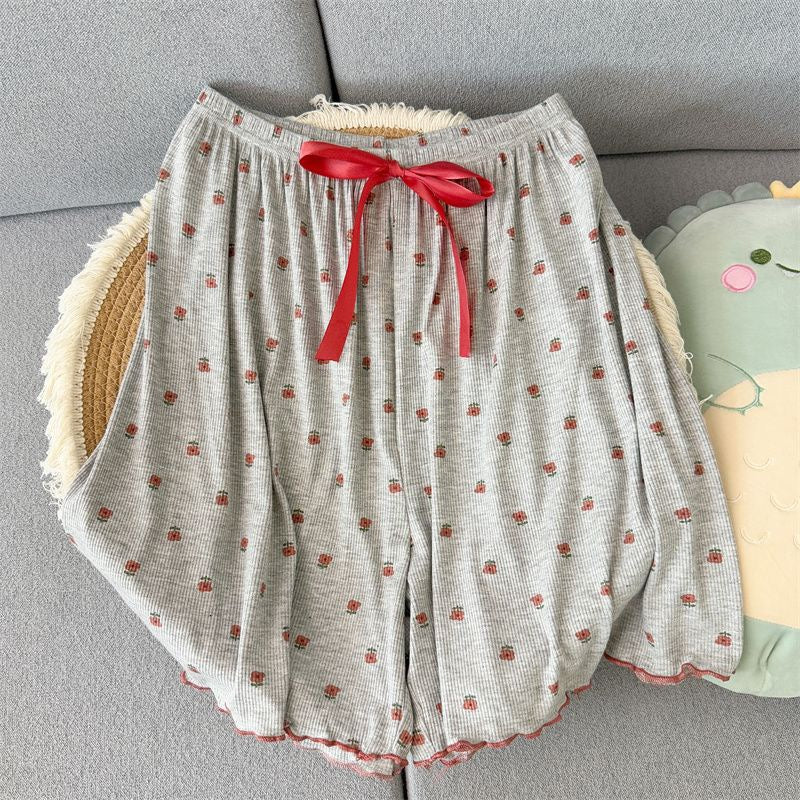 Farmhouse Cherry Padded Nightsuit Set