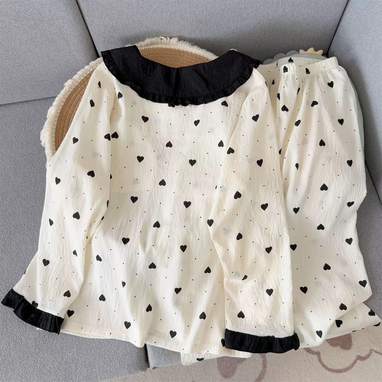 Milk & Hearts Padded Nightsuit Set