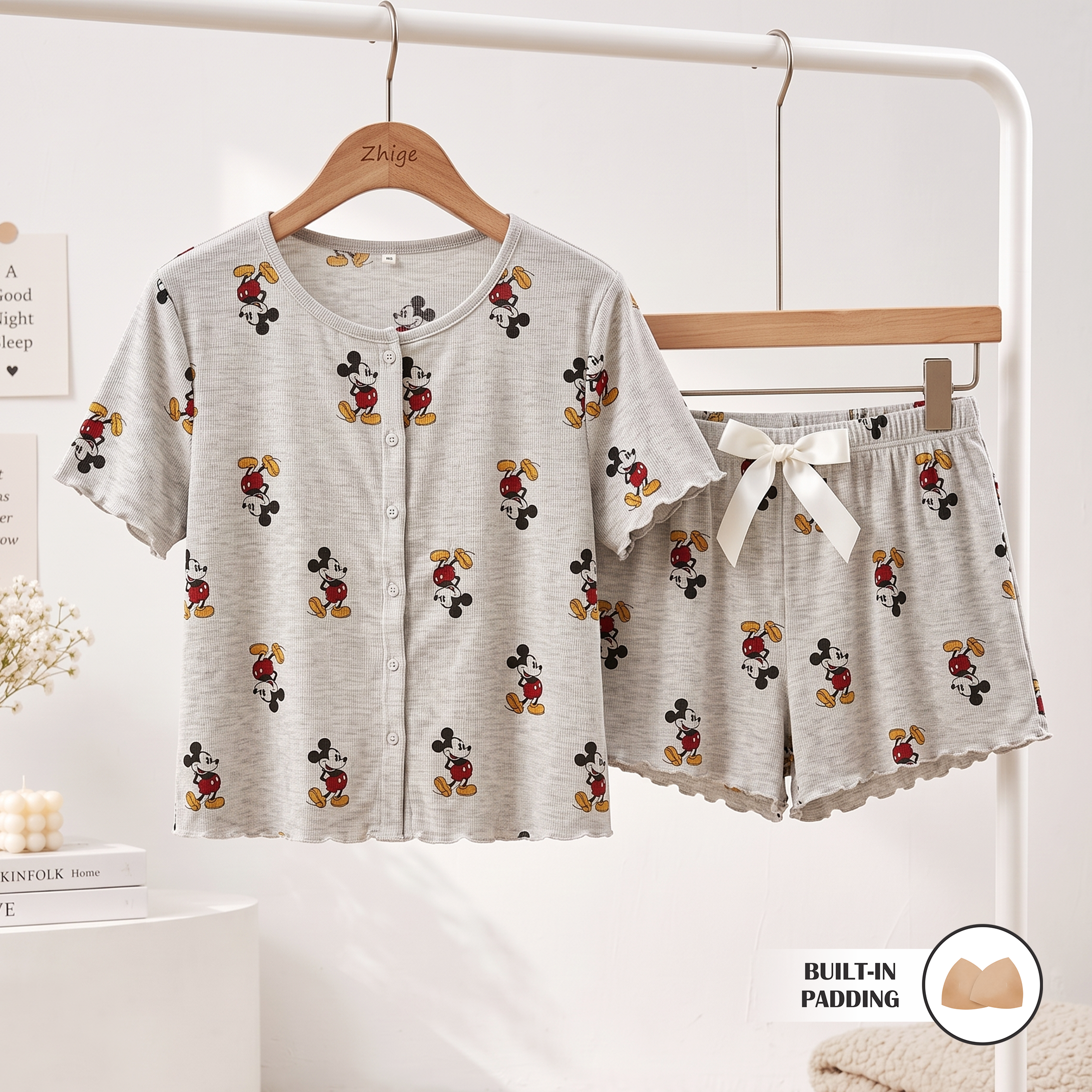 Mickey Magic Sleep Padded Nightsuit Set