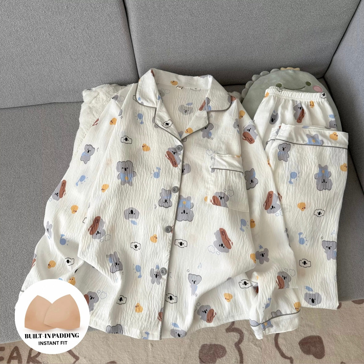 Kozy Koala Padded Nightsuit Set