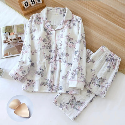 Soft Petals Padded Nightsuit Set