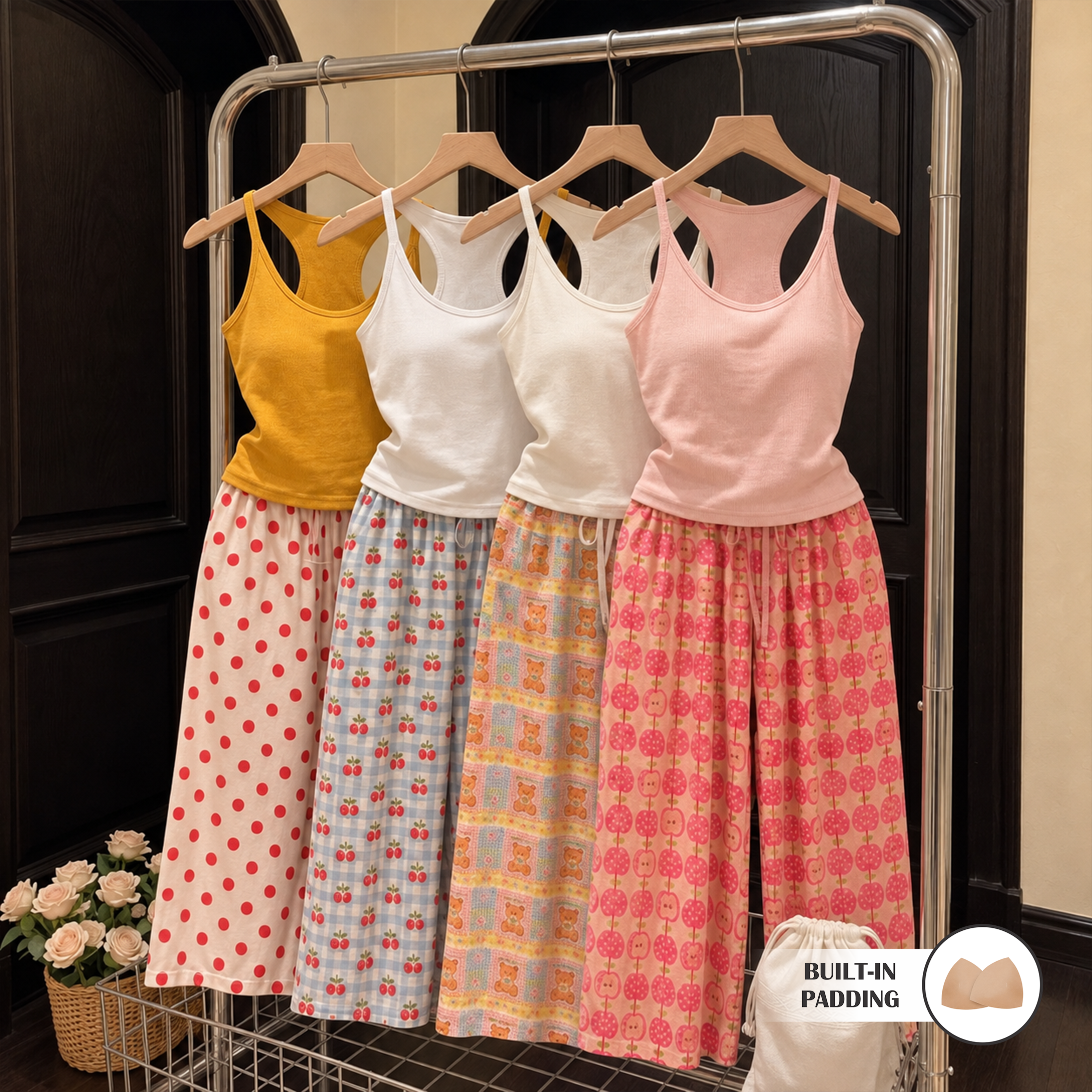 Pastel Pop Padded Lounge Set