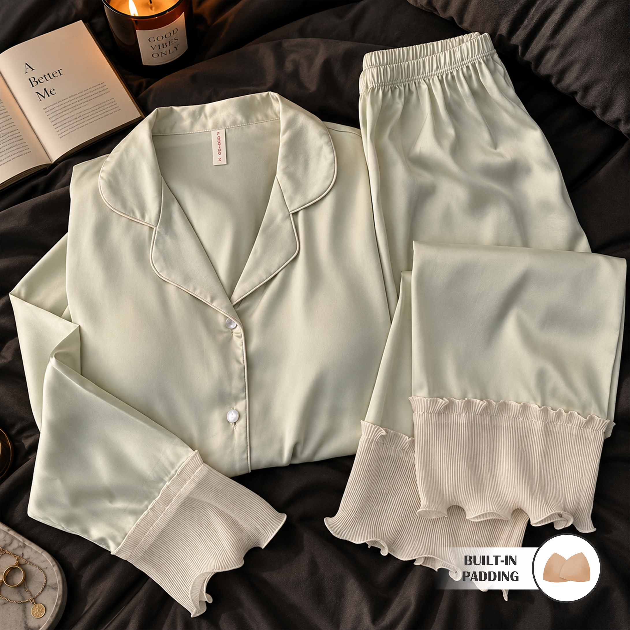 Pearl Dream Padded Nightsuit Set