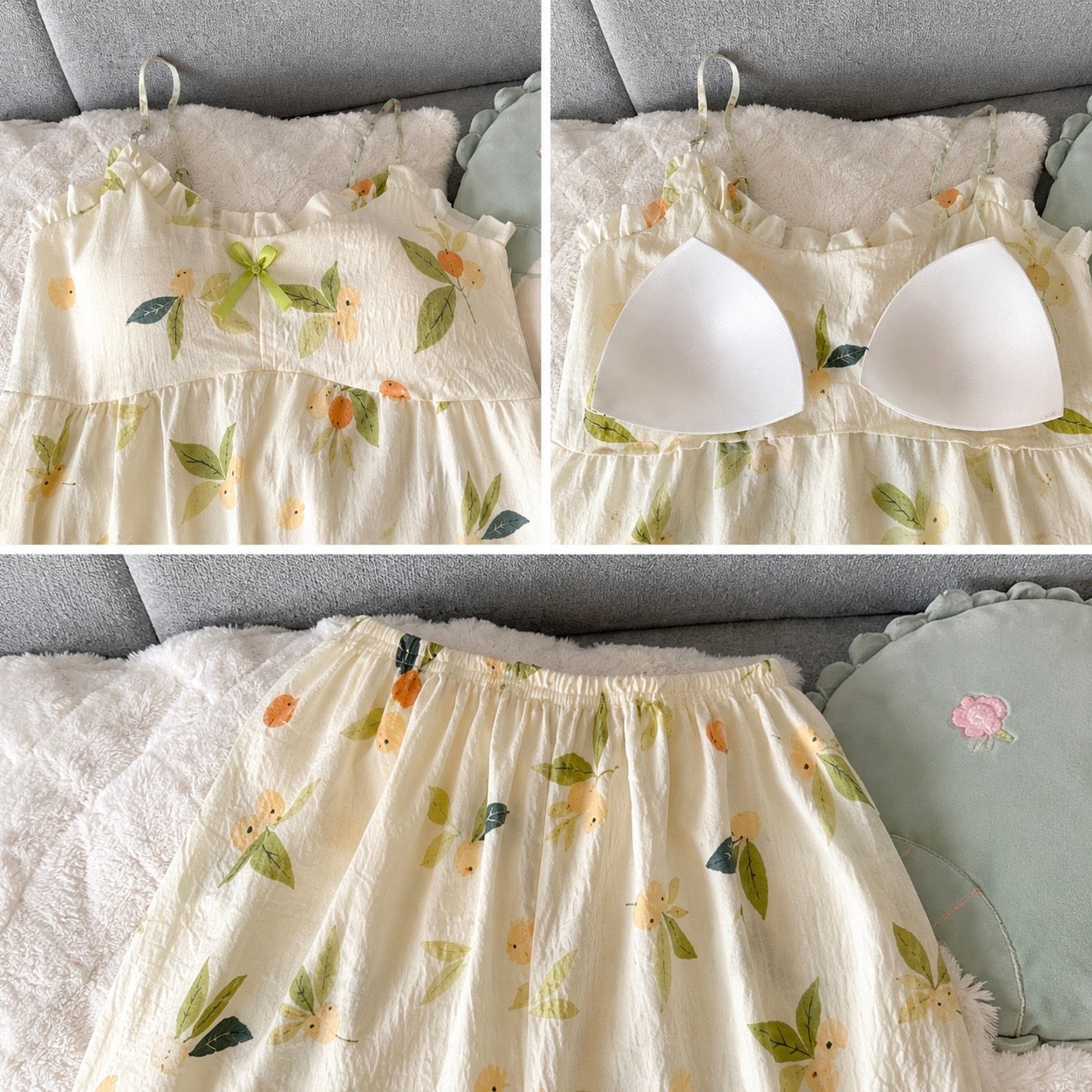 Zest & Zen Padded Nightsuit Set