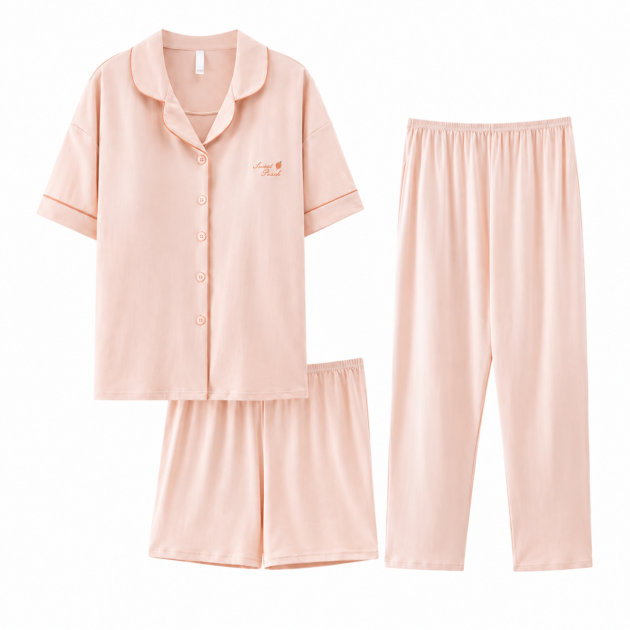Essential Comfort Padded Nightsuit Set - 3pc Set