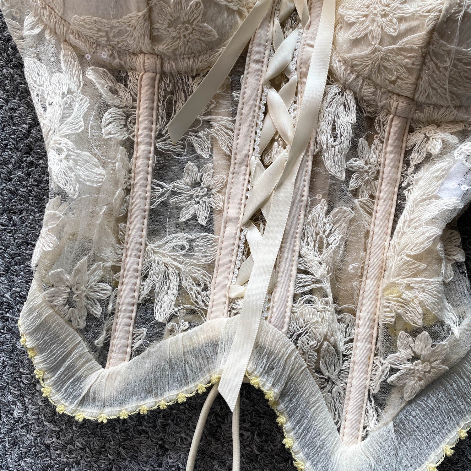 Buttercream Babe Corset Top