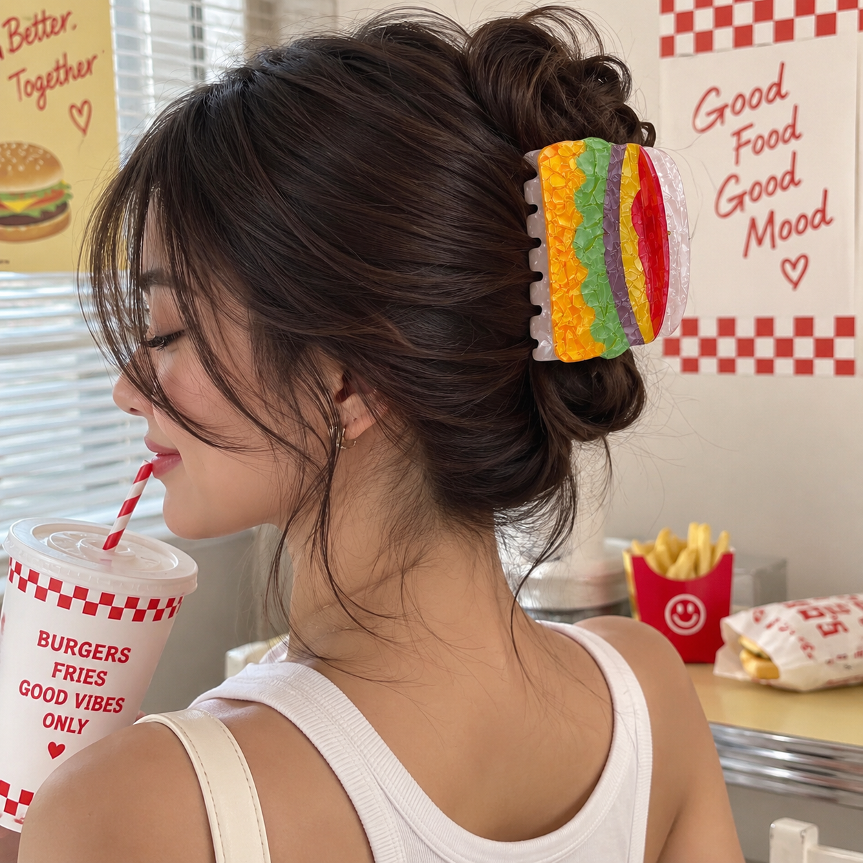 Snack Time Claw Clips