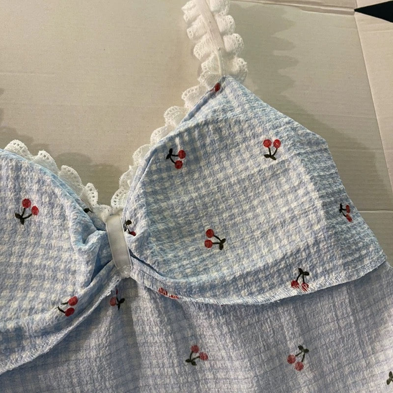 Cherry Milkshake Padded Nightsuit Set