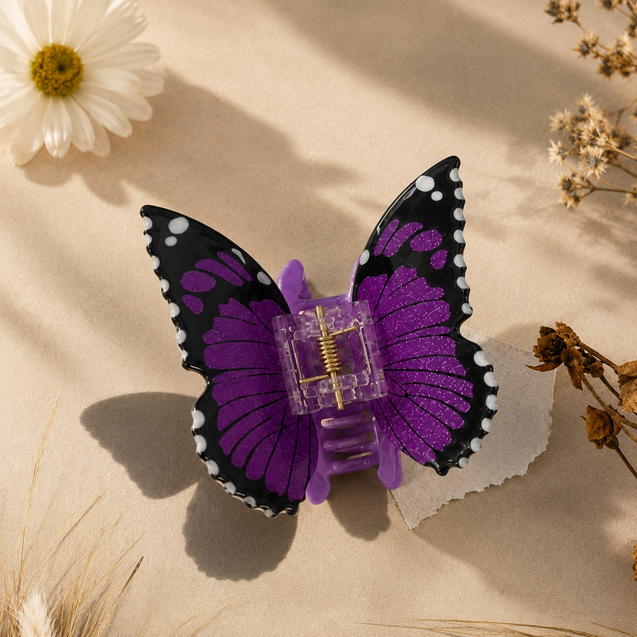 Pretty Wing Claw Clips