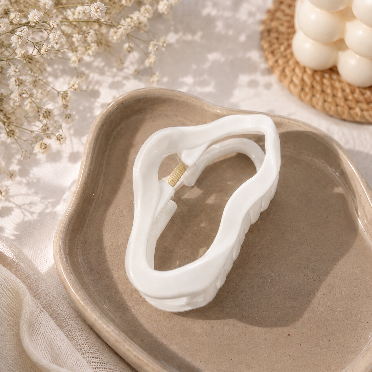 Petal Twist Claw Clips