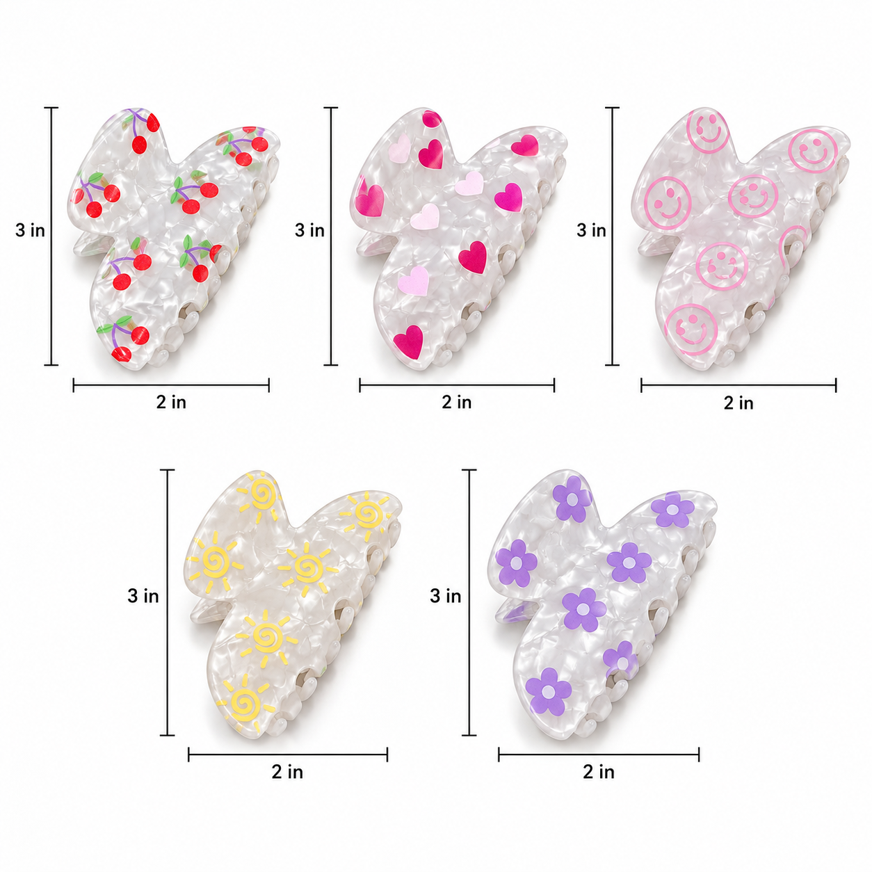 Sweetie Pop Claw Clips