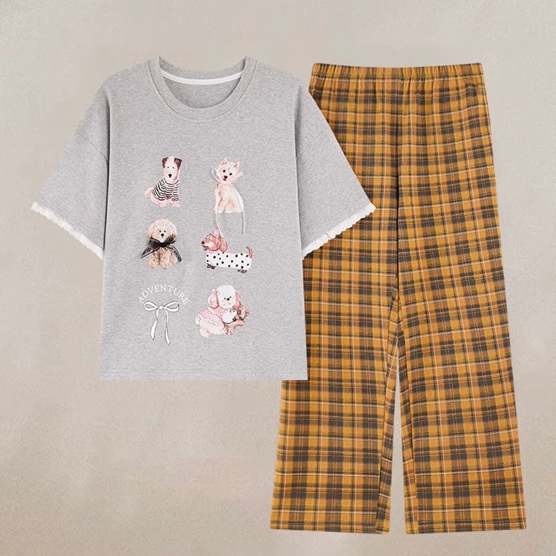 Puppy Palace Padded Nightsuit Set