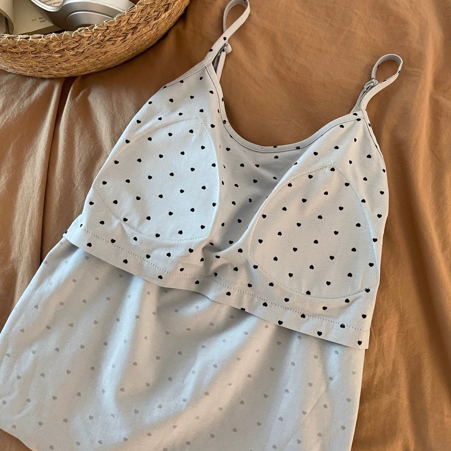Blue Confetti padded Nightsuit - 3pc set