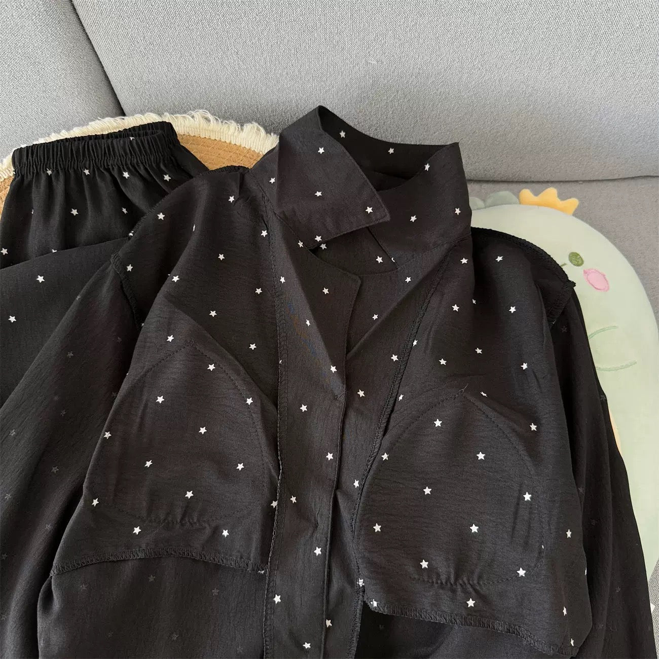 Twinkle light padded nightsuit set