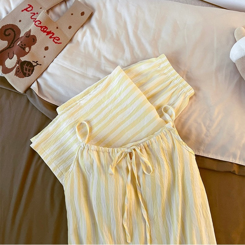 Luna Crinkle Padded Nightsuit Set