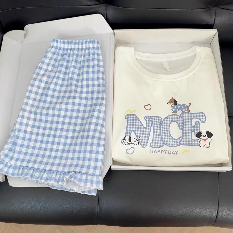 Mini Dachshund Padded Nightsuit Set