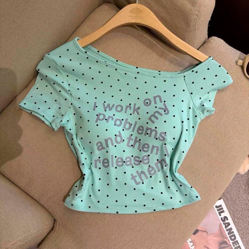 Cute Chaos Built-in Bra Top