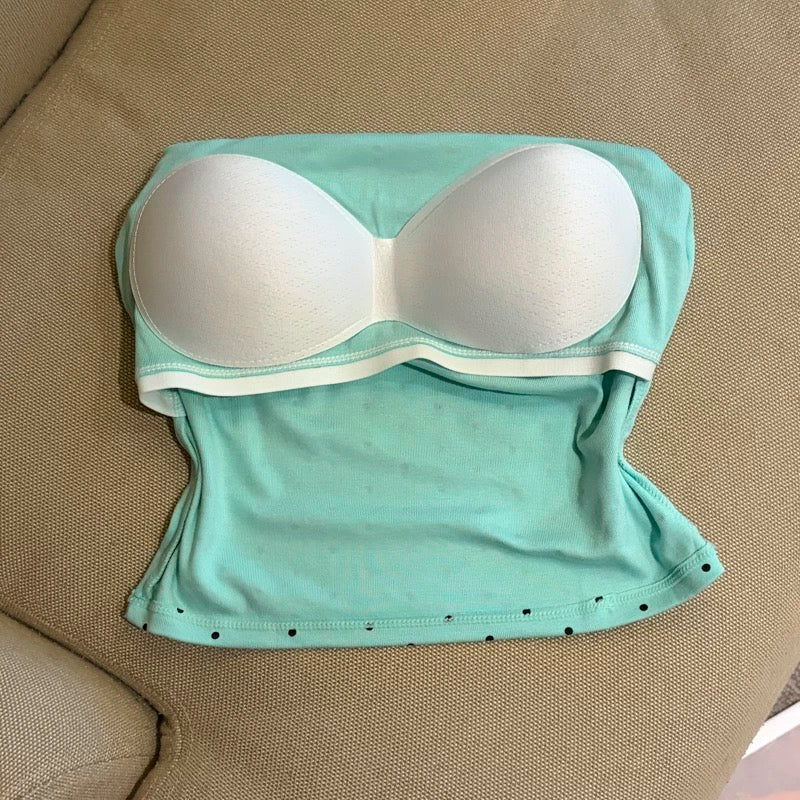 Cute Chaos Built-in Bra Top